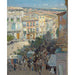 Reproduktion des Gemäldes Ansicht einer Stadt im Süden Frankreichs - Childe Hassam