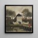 Vista di Kastellet, Copenaghen - Johan Rohde — quadro incorniciato alla parete