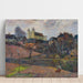 Riproduzione del dipinto Vista di Rouen - Paul Gauguin