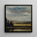 View of a landscape with a high cloudy sky - Johan Christian Dahl — wall display of the artwork