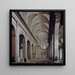 Vista ideale dell'interno della chiesa di Saint-Sulpice durante la sua costruzione - Danil de Blieck — quadro incorniciato alla parete