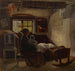 Ansicht eines Innenraums eines Salons in Uusimaa - Albert Edelfelt — Ansicht des Kunstwerks