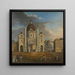 View of the Karlskirche - Franz Alt — framed artwork on a wall