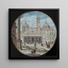 Vista sulla facciata di Santa Maria Maggiore a Roma - Johann Wilhelm Baur — presentazione a parete dell’opera