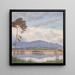 Vue sur le Simssee - Michael Licklederer — framed artwork on a wall