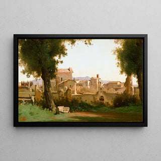Vista dai Giardini Farnese, Roma - Jean-Baptiste Camille Corot