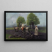 Labourage - Władysław Bocza-Rutkowski — gerahmtes Bild an der Wand