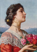 Jeune vendeuse de fleurs - Władysław Czachórski — vista dell’opera