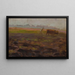 Labourage avec des bœufs - Władysław Ostrowski — quadro incorniciato alla parete