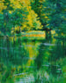 Lake in a Park - Władysław Podkowiński — artwork view