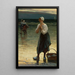Breton Fisherwoman - Władysław Wankie — framed artwork on a wall