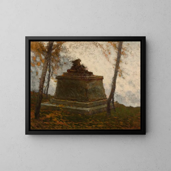 Denkmal für die Legionäre - Władysław Wankie — gerahmtes Bild an der Wand