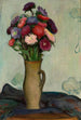 Fleurs dans un vase Asters - Władysław Ślewiński — vista dell’opera
