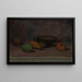 Früchte und Schale - Władysław Ślewiński — gerahmtes Bild an der Wand