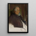 Portrait masculin - Władysław Ślewiński — quadro incorniciato alla parete