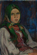 Junge Bäuerin - Władysław Ślewiński — Ansicht des Kunstwerks
