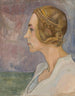 Profilo di una giovane donna - Władysław Ślewiński — vista dell’opera