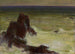 Mare con una roccia solitaria - Władysław Ślewiński — vista dell’opera