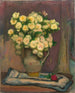 Vaso di piccole rose bianche - Władysław Ślewiński — vista dell’opera