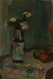 Weiße Rosen in einer Vase - Władysław Ślewiński — Ansicht des Kunstwerks