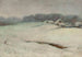 Winterlandschaft mit Hütten - Władysław Ślewiński — Ansicht des Kunstwerks