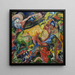 Walka - Stanisław Ignacy Witkiewicz — framed artwork on a wall