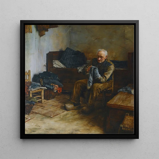 Un paysan flamand - Walter Langley