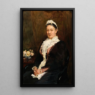 Walter Frederick Osborne - Portrait of Mrs GealeWybrants.webp