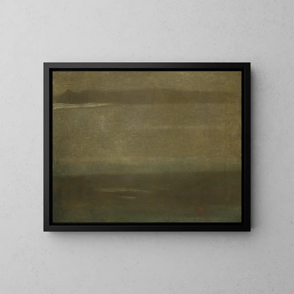 Grau und Silber, ein Nachtstück - Walter Greaves — gerahmtes Bild an der Wand