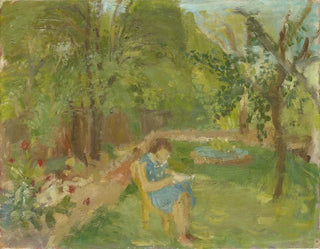Walter Kurt Wiemken - Girl in the Garden.webp