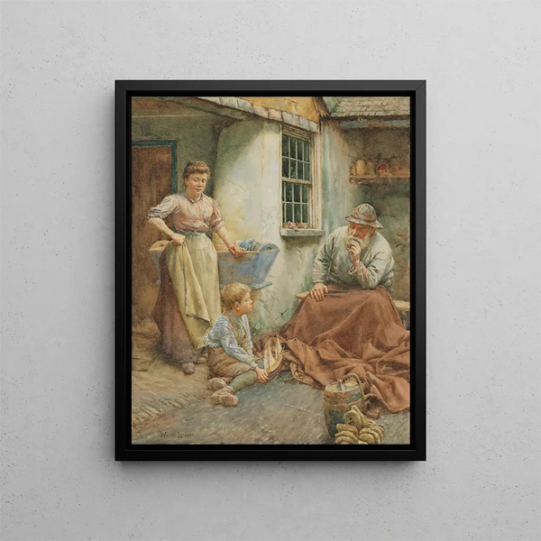 Walter Langley - The fishermans tales.webp