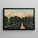 Port Painting - Walter Leistikow — framed artwork on a wall