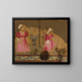 Die Lloyd-Schwestern im Old Bedford - Walter Richard Sickert — gerahmtes Bild an der Wand