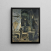 Fonderie di campane in Germania - Walter Shirlaw — quadro incorniciato alla parete