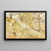 Schizzo di paesaggio - Walter Shirlaw — quadro incorniciato alla parete