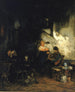 L'Auberge Allemagne - Walter Shirlaw — vista dell’opera