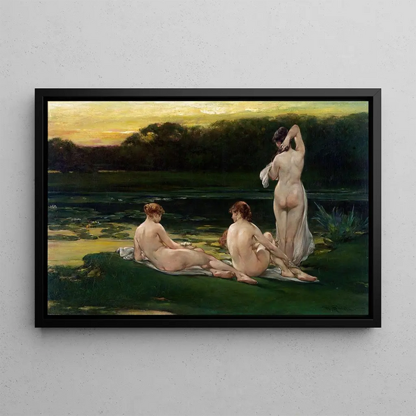Walter Shirlaw - Water Lilies.webp