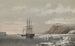 HMS Assistance and Pioneer caught in the ice near Cape Majendie, Wellington Canal, 1853 - Walter William May — artwork view
