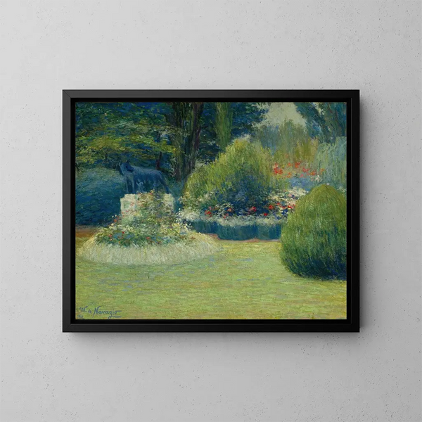Giorno grigio - Walter de Navazio — quadro incorniciato alla parete