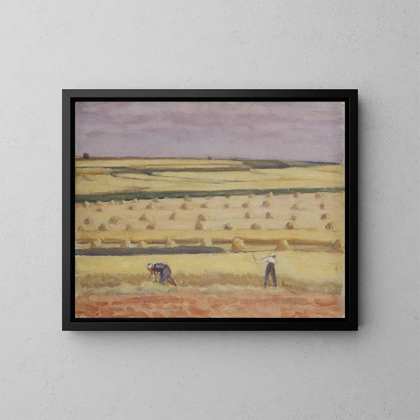 Zur Ernte - Walther Gamerith — gerahmtes Bild an der Wand