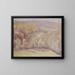 Berglandschaft - Walther Gamerith — gerahmtes Bild an der Wand
