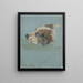 Tête de chien - Walther Gamerith — gerahmtes Bild an der Wand