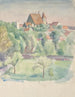 Landschaft mit Kirche - Walther Gamerith — Ansicht des Kunstwerks