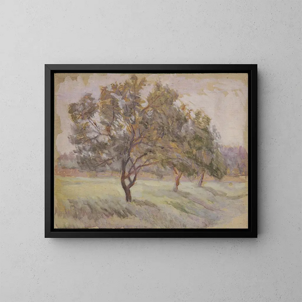 Albero da frutta - Walther Gamerith — quadro incorniciato alla parete