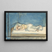 Frau in Ruhe - Walther Gamerith — gerahmtes Bild an der Wand