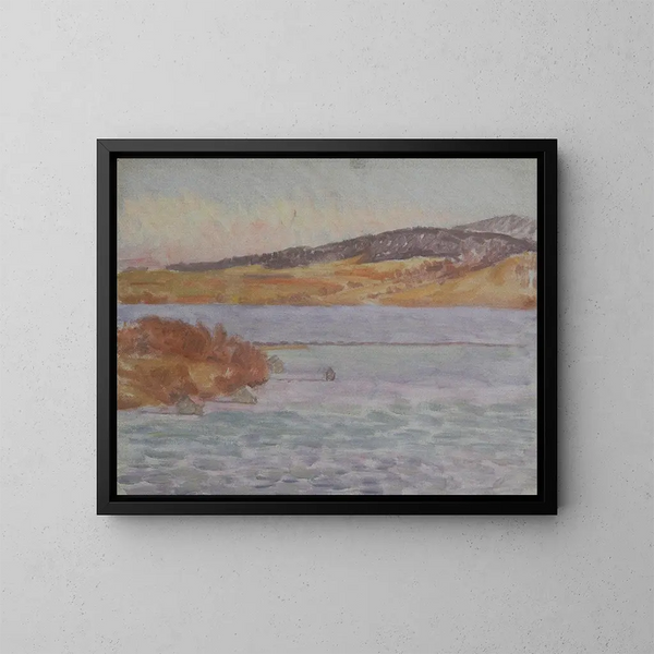 Rivage - Walther Gamerith — gerahmtes Bild an der Wand