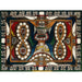 Reproduktion des Gemäldes Wand-Uhr-Schlange (1921-22) - Adolf Wölfli