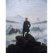 Reproduktion des Gemäldes Der Reisende, der eine Meereswolke betrachtet - Caspar David Friedrich