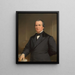 Andrew Johnson - Washington Bogart Cooper — gerahmtes Bild an der Wand