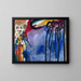 Improvisation 19 - Wassily Kandinsky — gerahmtes Bild an der Wand